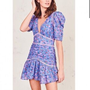 LoveShackFancy Arlo Mini Dress